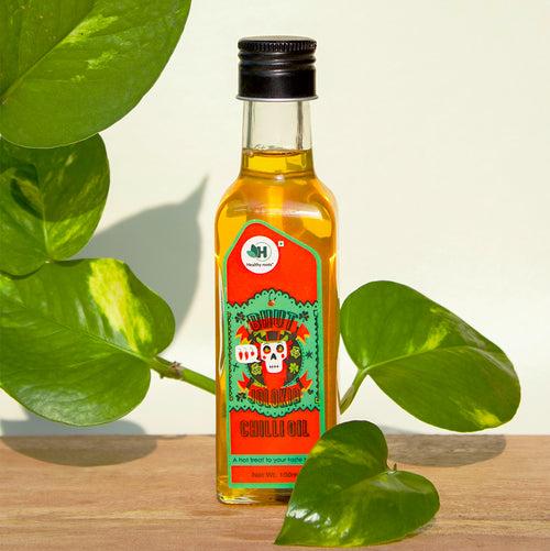 Bhut Jolokia Chilli Oil | Cold Pressed Oil Assam