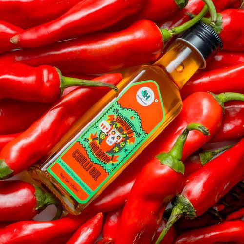 Bhut Jolokia Chilli Oil | Cold Pressed Oil Assam