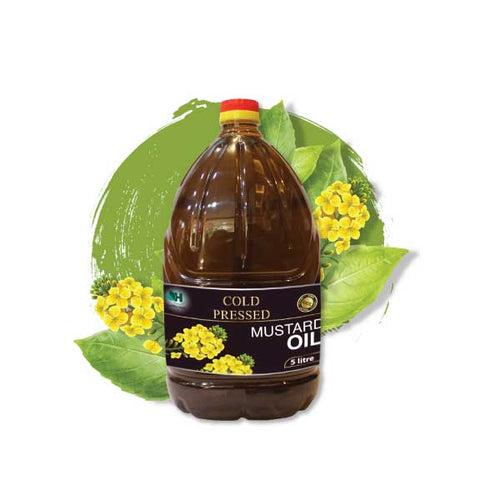 Organic Cold Pressed Mustard Oil with A1 grade seeds