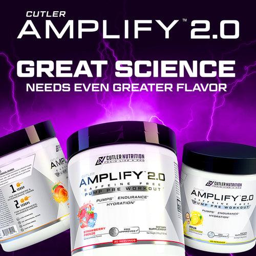 Cutler Nutrition Amplify 2.0 Caffeine Free Pump Pre Workout