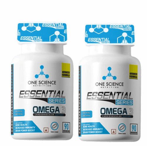 One Science Essential Series Omega 3 (90 Capsules) (BOGO) (Exp : 10/24)