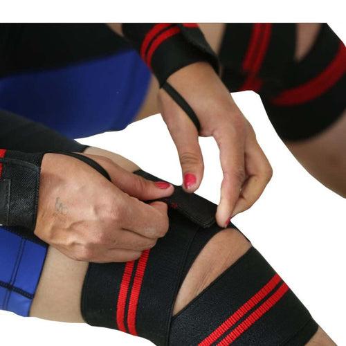 USI Universal 2 Line Knee Wraps – 733KW (No return no exchange)