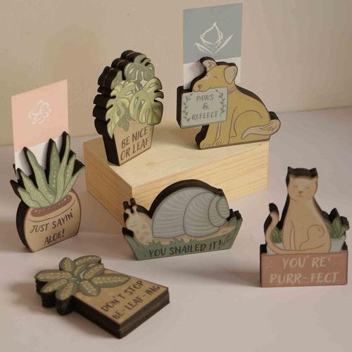 Quirky Printed Desk Pets Decor