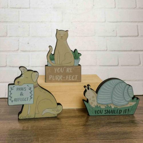 Quirky Printed Desk Pets Decor