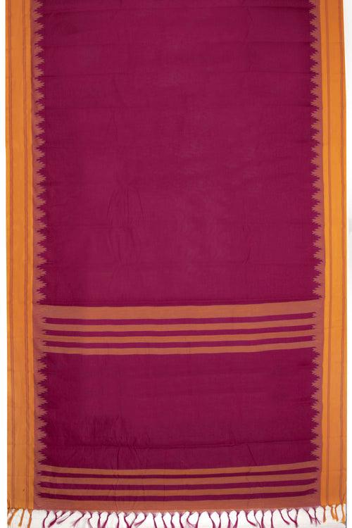 Telemagenta Handloom Kanchi Cotton Saree 10069391