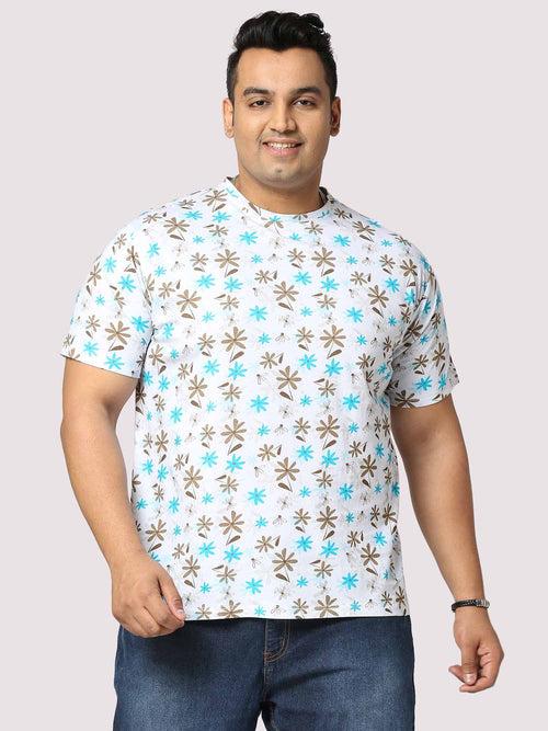 Guniaa 'Buddy' Digital Printed Half-Sleeves T-Shirt