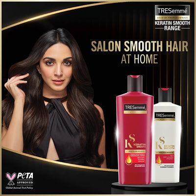 TRESemmé Keratin Smooth Shampoo 580ml + Conditioner 340ml + Mask 300ml+ Serum 100ml