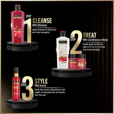 TRESemmé Keratin Smooth Shampoo 580ml + Conditioner 340ml