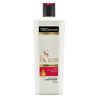 TRESemmé Keratin Smooth Shampoo 340ml + Conditioner 190 ml + Serum 100ml