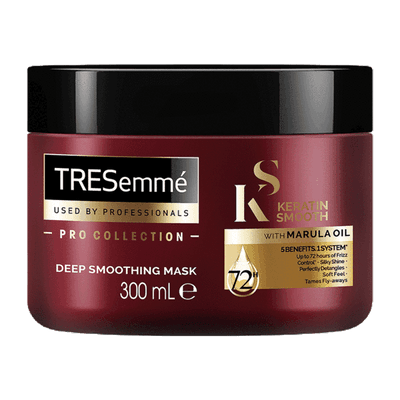 TRESemmé Keratin Smooth Shampoo 580ml + Conditioner 340ml + Mask 300ml+ Serum 100ml