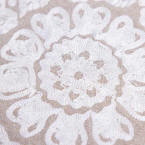 Opulence Embroidered Chambray Cushion Cover