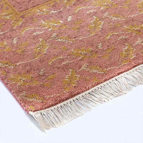 Khidmat Hand Knotted Woollen And Viscose Rug