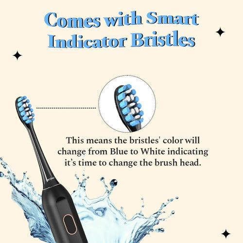 Smart Sonic Electric Toothbrush - Rechargeable