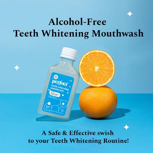 Orange Mint Mouthwash - For Teeth Whitening