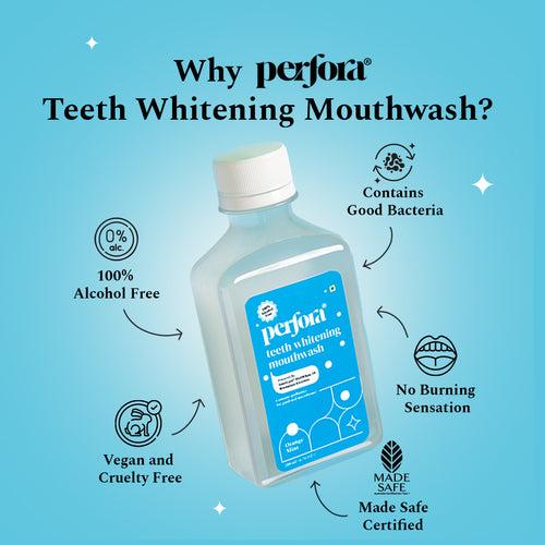 Orange Mint Mouthwash - For Teeth Whitening