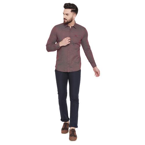 Duke Stardust Men Full Sleeve Cotton Shirt (O55BCKQ)