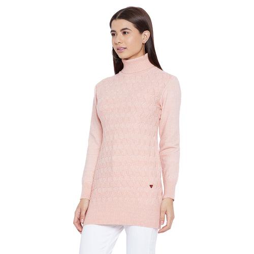 Duke Stardust Women Full Sleeve Woven Sweater (SDS976)