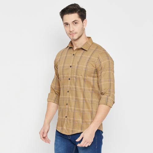 Duke Stardust Men Full Sleeve Cotton Shirt (SDO9080)