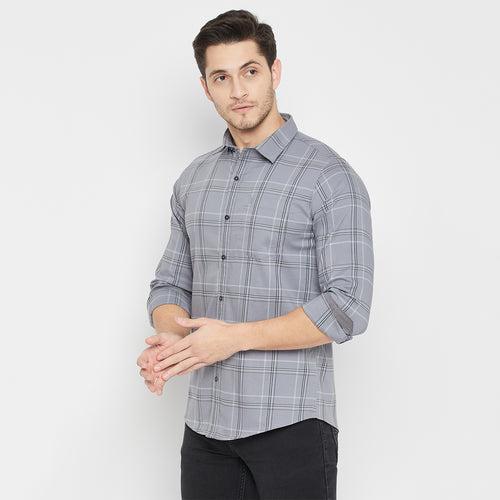 Duke Stardust Men Full Sleeve Cotton Shirt (SDO9080)