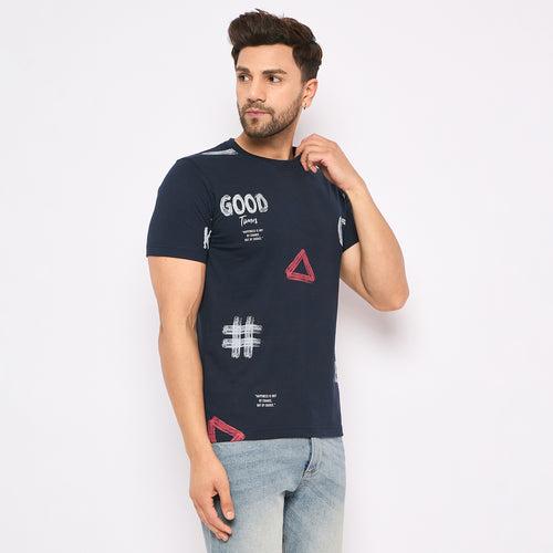 Duke Stardust Men Half Sleeve Cotton T-shirt (ONLF289)