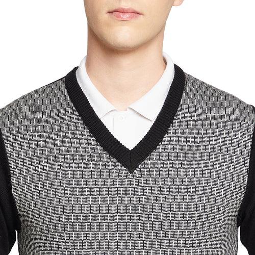 Duke Stardust Men Full Sleeve V Neck Sweater (SDS8088)