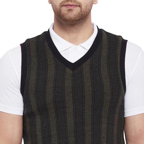 Duke Stardust Men Sleeveless Reversible Sweater (SDS717)