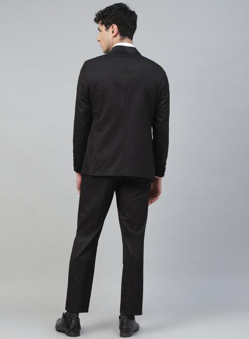 Black Solid Designer Tuxedo