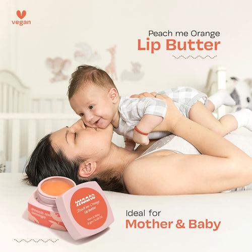 Peach Me Orange Lip Butter 100% Natural | FDA Approved