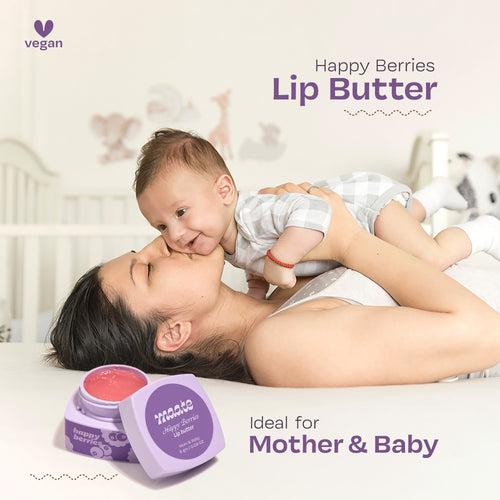 Happy Berries Lip Butter 100% Natural | FDA Approved