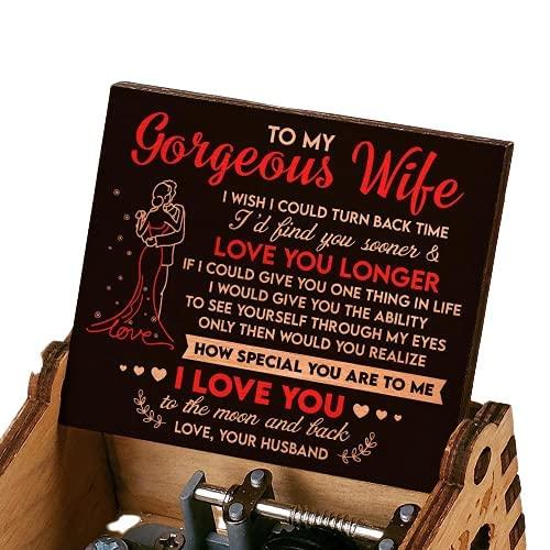 Gorgeous Wife Black Musical Box