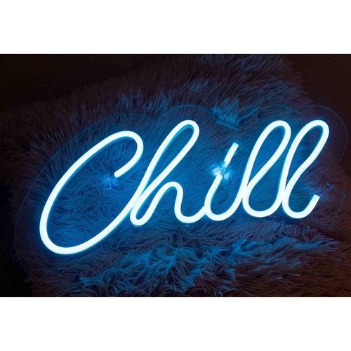 Chill custom neon light