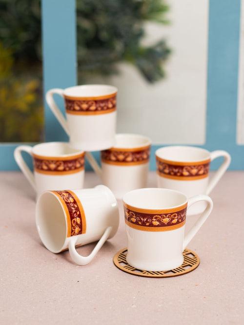 JCPL Peter Super Coffee & Tea Mug Set of 6 (380)