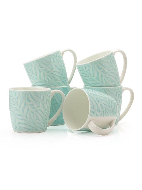 JCPL Alton Vanilla Coffee & Tea Mug Set of 6 (V409)