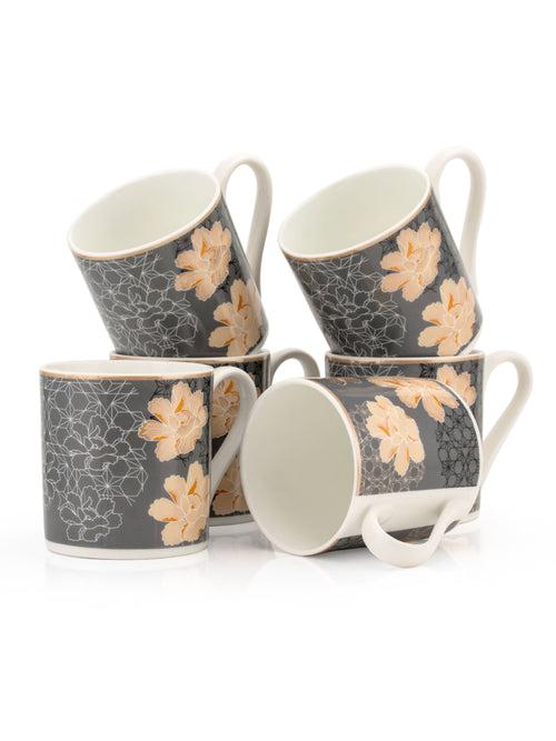 JCPL Melon Hilton Coffee & Tea Mug Set of 6 (351)