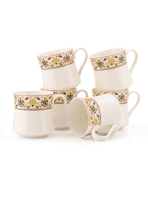 JCPL Bobby Super Coffee & Tea Mug Set of 6 (377)