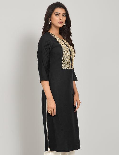 Buy Black Kurta Online