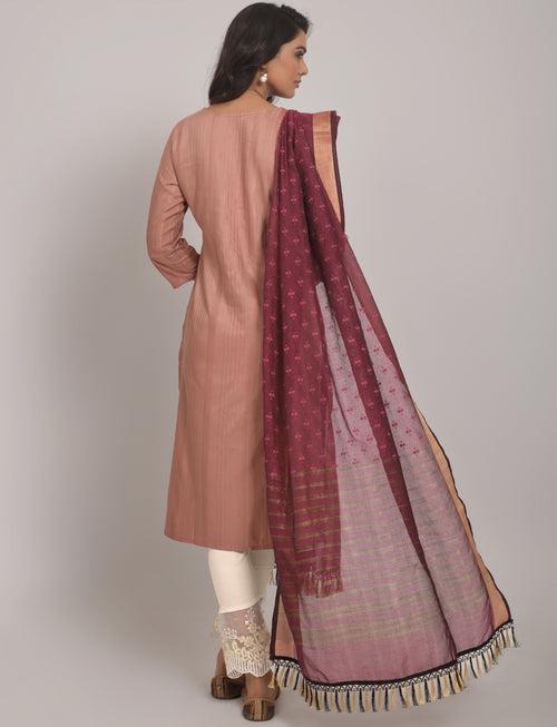 Buy Trendy Peach Kurtas Online in India