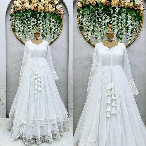 Buy White Womens Gowns Online at Best Prices In India