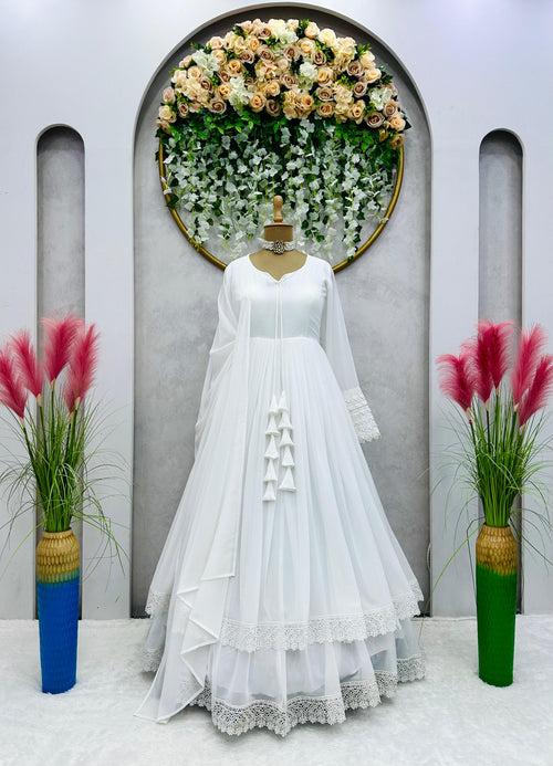 Buy White Womens Gowns Online at Best Prices In India