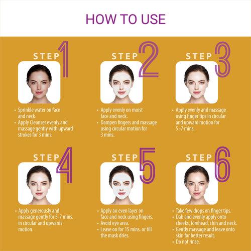 Iba Insta D-Tan Facial Kit (pack of 2)