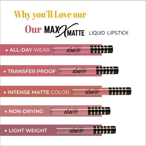 Iba Maxx Matte Liquid Lipstick – Pink Diva