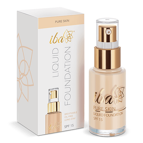 Iba Pure Skin Liquid Foundation-Snow White