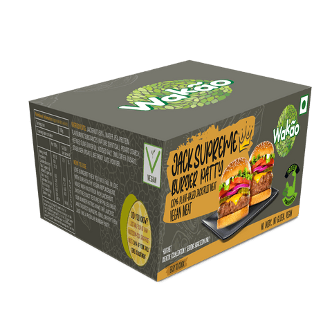 Wakao Supreme Burger Patty | 100% Plant-Based | Gluten Free