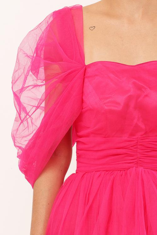 Fabulous Hot Pink Tulle Dress