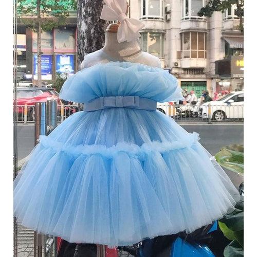 Puffy Tulle Girl Dress