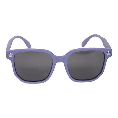 Wayfarer Kids Polarized Sunglasses for Children Age 4-9 Years Old, Girl or Boy  | affaires-9010 - Purple