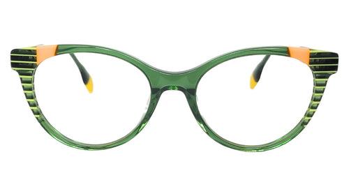 Zoe Miller Eyewear Spectacle Luxury ZMA7526 Multi GRN/YLO