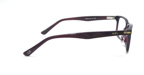 Qizil Eyeglasses Rectangle Spectacle 8562 Brown