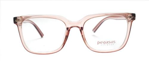 Pegasus Eyeglasses Spectacle 8261 with Power ANTI-GLARE-Reflective Glasses Brown Transparent PE-045