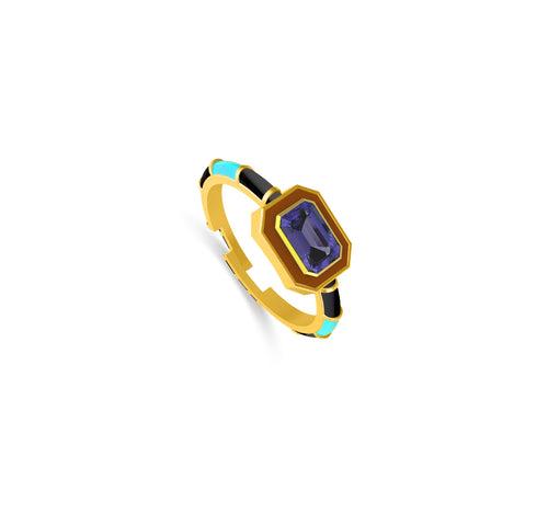 Enamel Gem Horizon Bands